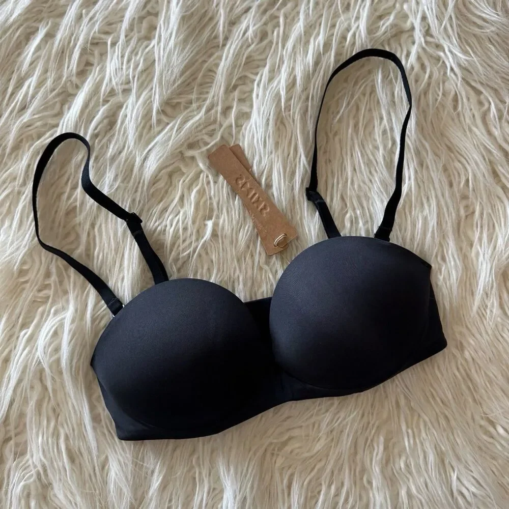 Skims Ultimate Push Up Strapless Bra Onyx Size 30C - Picture 2 of 6